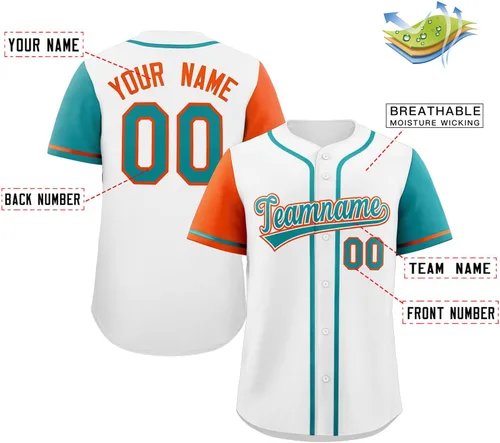 Vista 2 de Camisetas de béisbol personalizadas con botones de manga corta, número de nombre cosido personalizado impreso para adultos y jóvenes