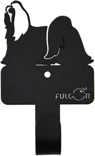 Vista 16 de Fulgor Gancho de pared de metal para decoración de cachorro, perro y gato (gato grande)