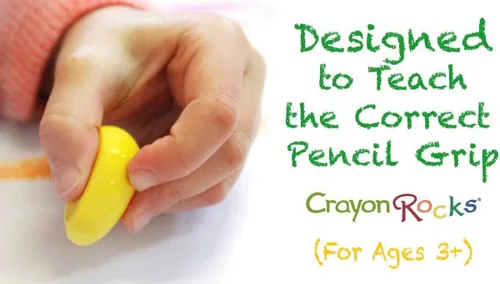 Vista 4 de Crayones Crayon Rocks, 16 colores en bolsa de muselina