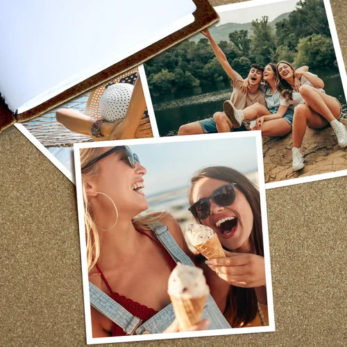 Vista 6 de HP Sprocket - Papel fotográfico Zink de 3.5 x 4.25 pulgadas, con respaldo adhesivo (20 unidades) compatible con piñones de 3 x 4, impresora