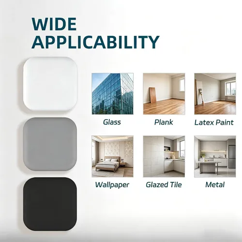 Vista 5 de Protector de Pared Pequeño para Puertas, Parachoques de Puerta de Silicona, Protector de Pared Autoadhesivo, Silenciador de Puertas, Protector