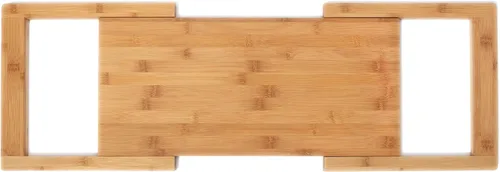 Vista 5 de Lipper International Tabla de cortar y servir de madera de bambú sobre el fregadero/estufa de cocina, grande, 20-1/2" x 11-1/2" x 2