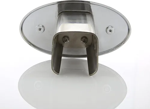 Vista 2 de Nissan Skyline Logo cubierta de enganche de remolque Plug de metal Emblema, Plateado cromado
