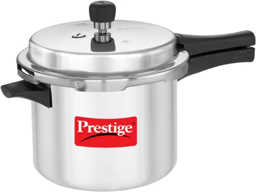 Vista 9 de Ollas a presión de aluminio Prestige Popular, Plateado