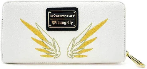 Vista 3 de Loungefly x Overwatch Mercy - Cartera con cremallera
