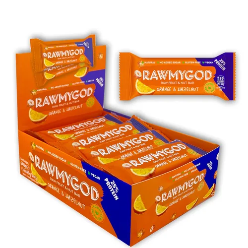 Vista 23 de RAWMYGOD Barras de Frutas y Nueces, Sin Gluten, Veganas, Sin Azúcar Añadida