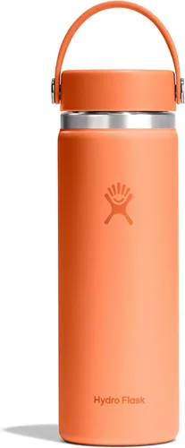 Vista 31 de Hydro Flask Botella de agua – Acero inoxidable aislado – Tapa flexible de boca ancha, antiderrames, a prueba de fugas y recargable en agave de 20