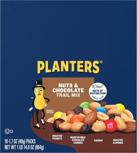 Vista 9 de Macetero Trail Mix, frutos secos, semillas y arándanos, bolsas de 6 onzas (paquete de 12)