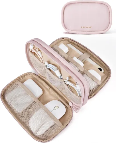 Vista 13 de BAGSMART Bolsa Organizadora de Cables para Viaje, S, Hinchado