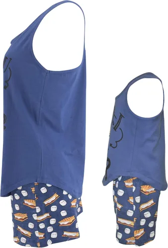 Vista 2 de Unique Baby Conjunto de pantalones cortos a juego para mamá y yo para niñas