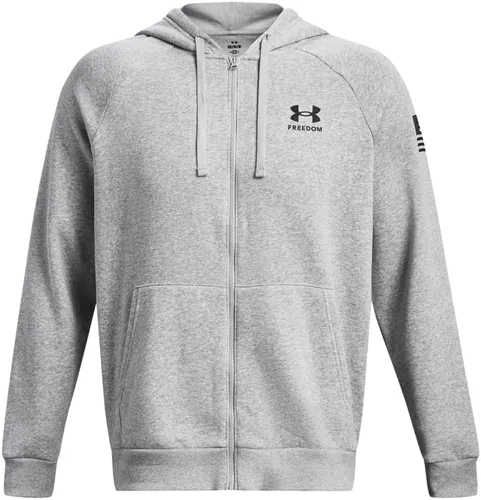 Vista 5 de Under Armour Freedom - Sudadera con capucha con cremallera completa para hombre