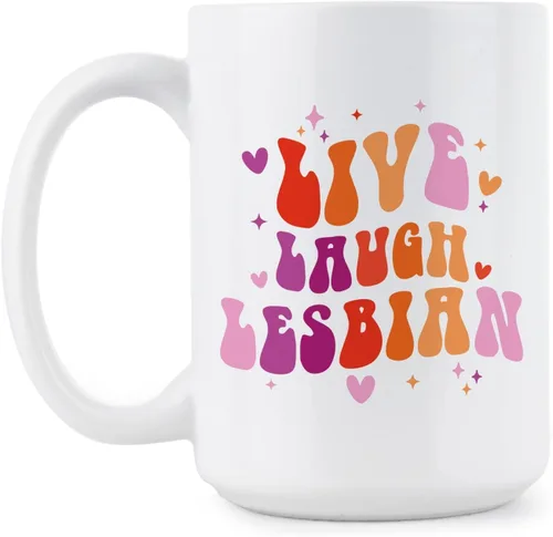 Vista 4 de We Got Good Live Lesbian Lesbian Mug LGBT Taza de café LGBTQ Tazas Pride Cups