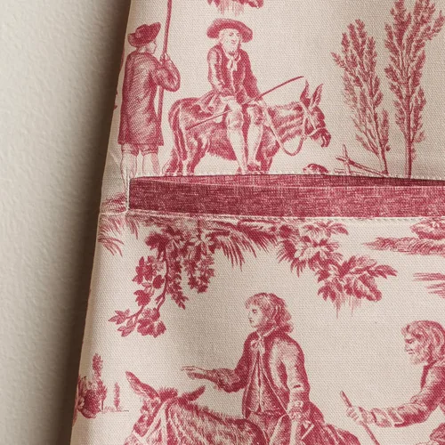 Vista 858 de Maison d' Hermine Delantales para mujer con bolsillo, 100% algodón (27.50 x 31.50 pulgadas)
