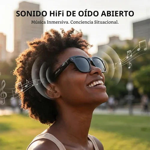 Vista 8 de AI Smart Glasses with Camera, 8MP HD Bluetooth Camera Glasses for Women Men