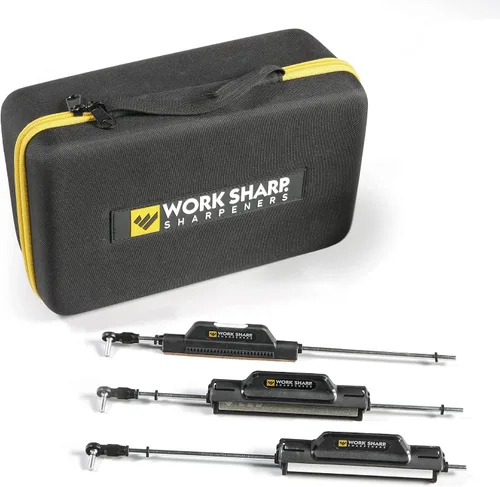 Vista 10 de Work Sharp Kit de afilador de cuchillos con ajuste de precisión, afila todos los cuchillos de bolsillo y de cocina con facilidad y control