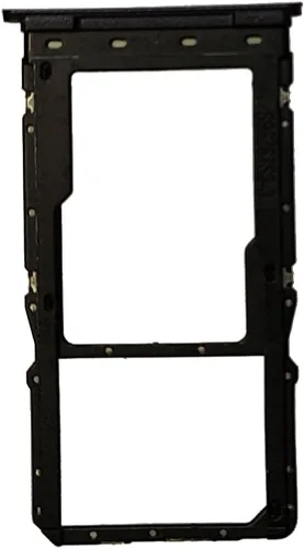 Vista 4 de Moto G Pure Reemplazo de la bandeja de la tarjeta SIM titular piezas para Moto-rola Moto G Pure XT2163 XT2163DL XT2163-4 6.5 pulgadas, color negro