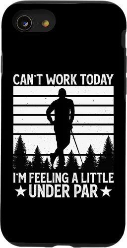 Vista 13 de iPhone 15 Can't Work Today I'm Feeling A Little Under Par - Funny Golf Case
