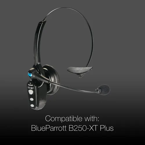 Vista 5 de BlueParrott - Kit de almohadillas de repuesto para auriculares, compatible con BlueParrott 202182-03, B250, B250-XT, B250-XTS, Plantronics