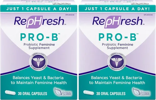 Vista 6 de Rephresh Pro-B suplemento Probiotico femenino, 30 cápsulas, LIL302968, paquete de de 1, 1, 1