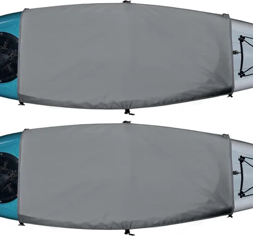 Vista 9 de Explore Land Cubierta universal impermeable para cabina de kayak, cubierta de sello para cabina de kayak para interior y exterior, regular de 44 x