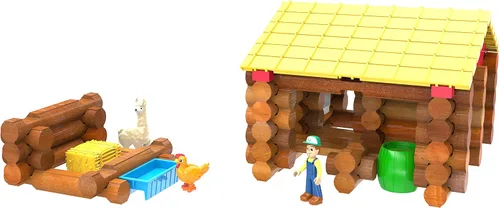 Vista 8 de Bloques Lincoln – Diversión en la granja - 102 piezas - Bloques de madera real - Para niños a partir de 3 años