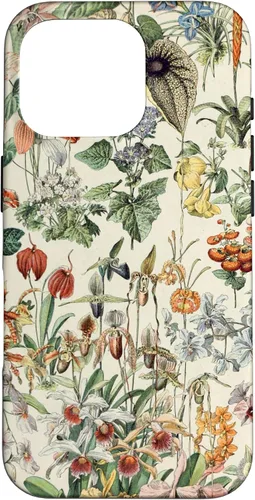 Vista 19 de Cute Flowers Vintage Botanical Flower Illustration Case for iPhone 17
