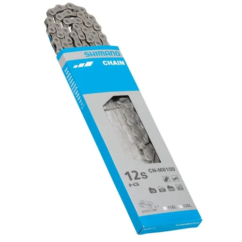 Vista 2 de Shimano Deore XT CN-M8100 XT Cadena con eslabón rápido, 12 velocidades, 126L