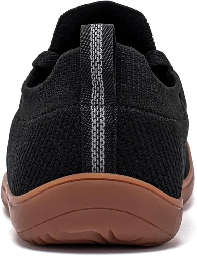 Vista 5 de HOBIBEAR Zapatos minimalistas anchos para caminar para hombre y mujer, suela sin caída, relajación óptima