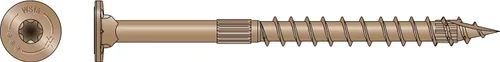 Vista 9 de Simpson Strong-Tie SDWS16300QR50 Tornillo de marco SDWS de accionamiento fuerte — 0.160 pulgadas x 3 pulgadas T25, Quik Guard, Tan (50 unidades)