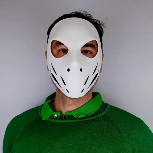 Vista 6 de Tactical Skull Stealth Assassin Mask 3D Printed Horror Villain Cosplay Halloween Costume Mask