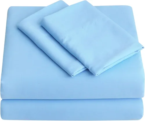 Vista 8 de Viviland 3 Pieces Boys Twin Sheets Set Kids, Baseball Printed Sheets