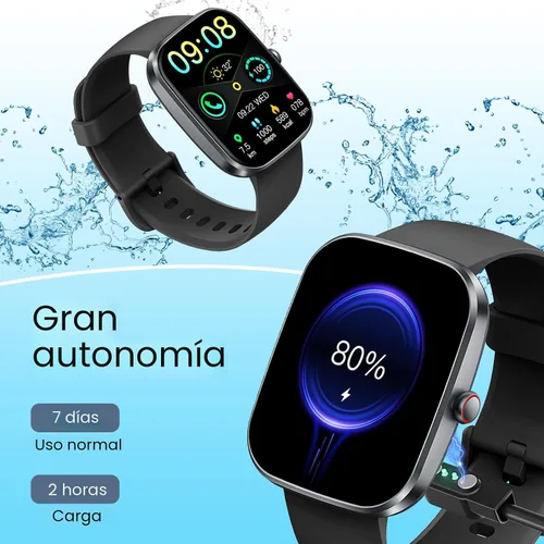 Vista 5 de Reloj inteligente 2026 nuevo reloj inteligente de 1.91 pulgadas para hombres y mujeres (respuesta/hacer llamada), reloj de fitness con más de 110