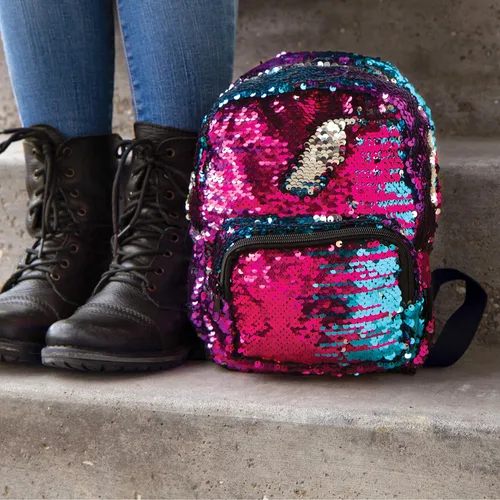 Vista 8 de Style.Lab 76611 de Fashion Angels Magic - Mini mochila con lentejuelas, multicolor y plateado