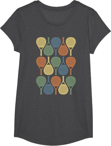 Vista 48 de Vintage Retro Padel Camiseta de Padel Sports Lover