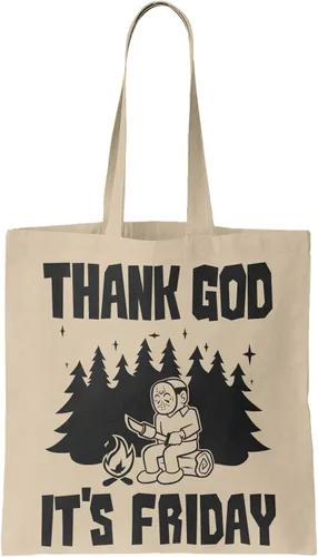 Vista 5 de Camp Crystal Lake Scenery - Bolsa reutilizable para comestibles con máscara Jason (negro)