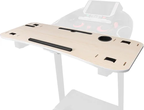 Vista 9 de KELIXU 39" Treadmill Desk Attachment, Universal Walking Laptop Holder Desk Ergonomic Platform Workstation for Treadmill with Cup Holder