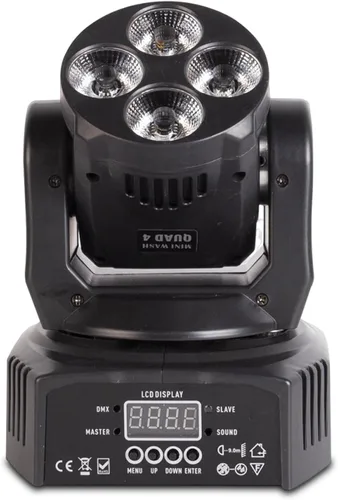 Vista 12 de ColorKey Mover Halo Beam Quad MKII (CKU-5038)