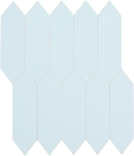 Vista 11 de Azulejo negro para salpicaduras de piquete, aspecto de cerámica, largo hexágono autoadhesivo para pared de cocina y baño, paquete de 6