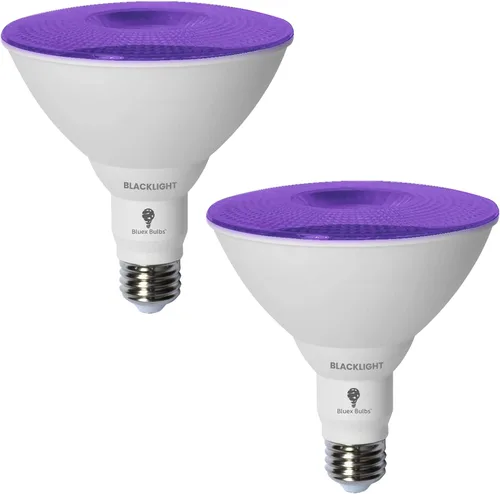 Vista 20 de Bluex Bulbs Paquete de 2 bombillas de luz LED BlueX Par38 de inundación color rojo - 18W (equivalente a 120 vatios) - Clasificación de humedad