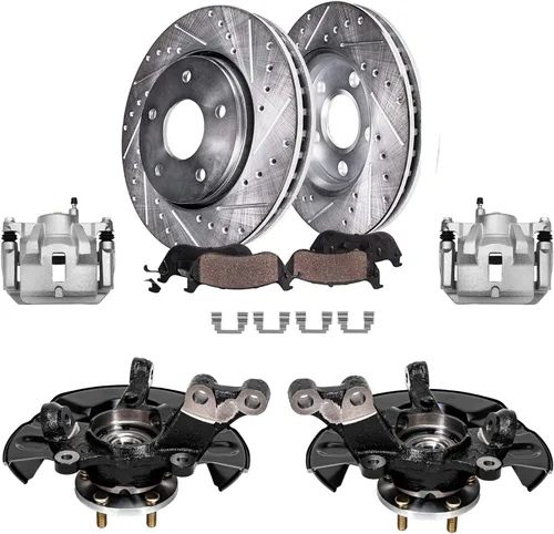 Vista 52 de Detroit Axle - Rotores de freno traseros para Toyota GR Supra BMW 230i 330e 330i 430i 530i 530i 530e 540d 540i xDrive X3 X4 Z4, rotores de freno