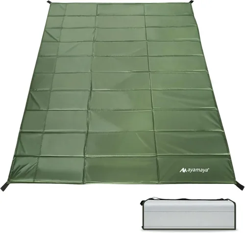 Vista 8 de Foam Sleeping Pad for Camping - AYAMAYA Foldable Camping Mattress for 1/2/3/4/5/6 Person, Extra Thick Waterproof Tent Footprint Inner Camping Mat
