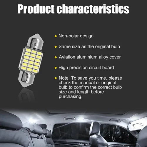 Vista 3 de 14 piezas de bombillas LED interiores blancas F250 F350 de repuesto para Ford F-250 F-350 Super Duty 1999-2016, paquete de iluminación LED