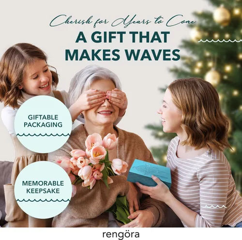 Vista 5 de Adorno de Navidad pintado a mano para playa – Decoración costera para árbol para amantes del océano – Adorno náutico único para árbol de Navidad