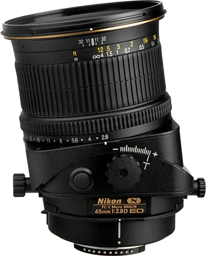 Vista 2 de Nikon PC-E FX Micro NIKKOR 1.772 in f/2.8D ED Lente de zoom fijo para cámaras DSLR Nikon
