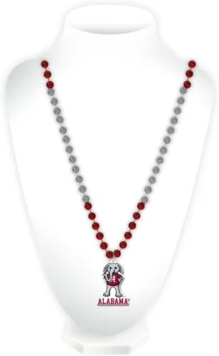 Vista 65 de Rico Industries NCAA Fan Shop - Cuentas estilo Mardi Gras con logotipo del equipo 3-Color del