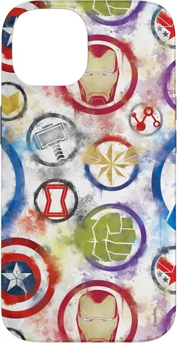 Vista 4 de Marvel Avengers Super Hero Icons - Carcasa para iPhone 17