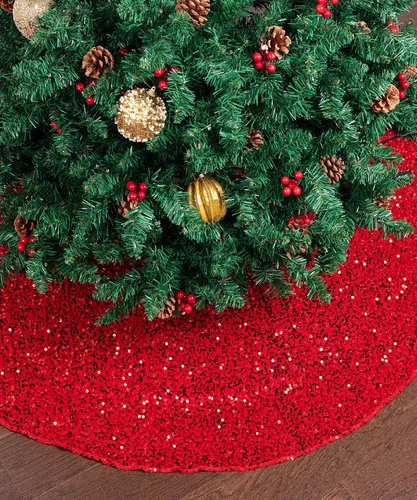 Vista 19 de Mr. Pen Falda de árbol de Navidad, 36 pulgadas, falda de árbol de Navidad