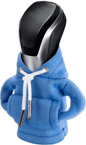 Vista 12 de SLLAK Funda de sudadera para palanca de cambios, sudadera universal para pomo de cambios, sudadera mini para cambio de marchas de coche, gadgets