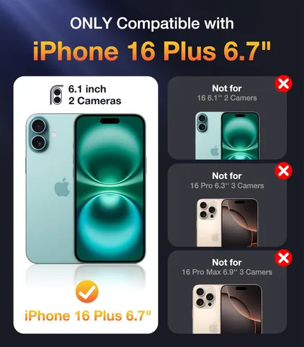 Vista 305 de DIACLARA - Funda transparente compatible con iPhone XR 6.1 pulgadas 2018